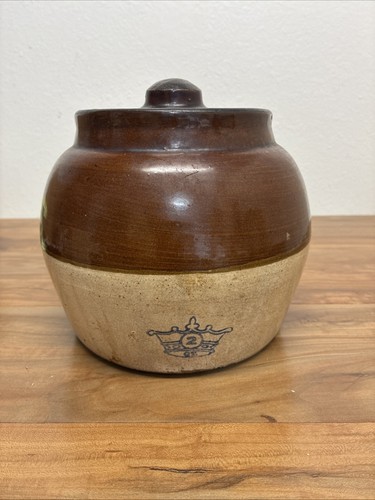 Old 1910s blue crown one - crown, qt