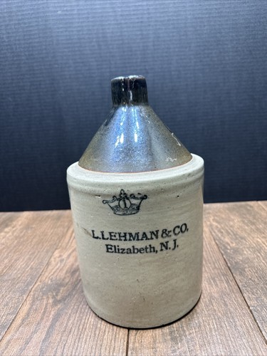 Vintage crown crock - vintage, l.lehman